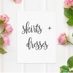🌷Dresses & Skirts